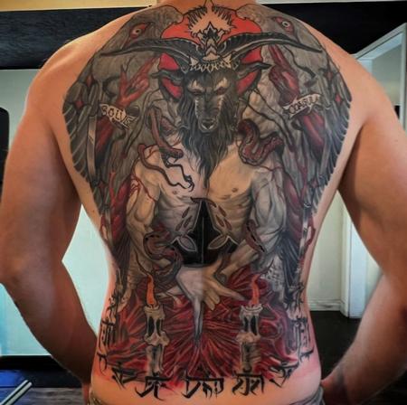 Billy Williams - Billy Williams Satanic Backpiece 